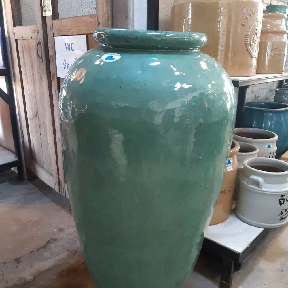 Ceramic planter, tall vase
